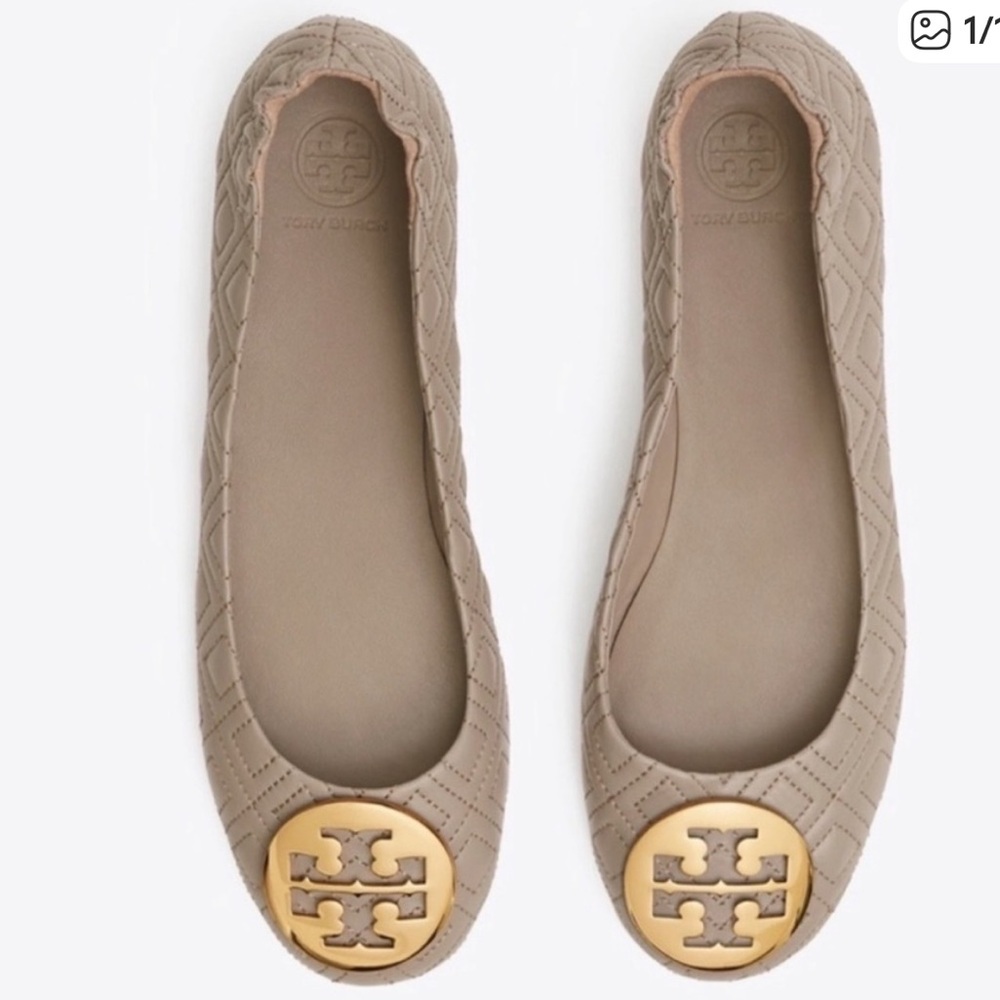 Tory Burch Women's Minnie Quilted Ballet Flats(2)